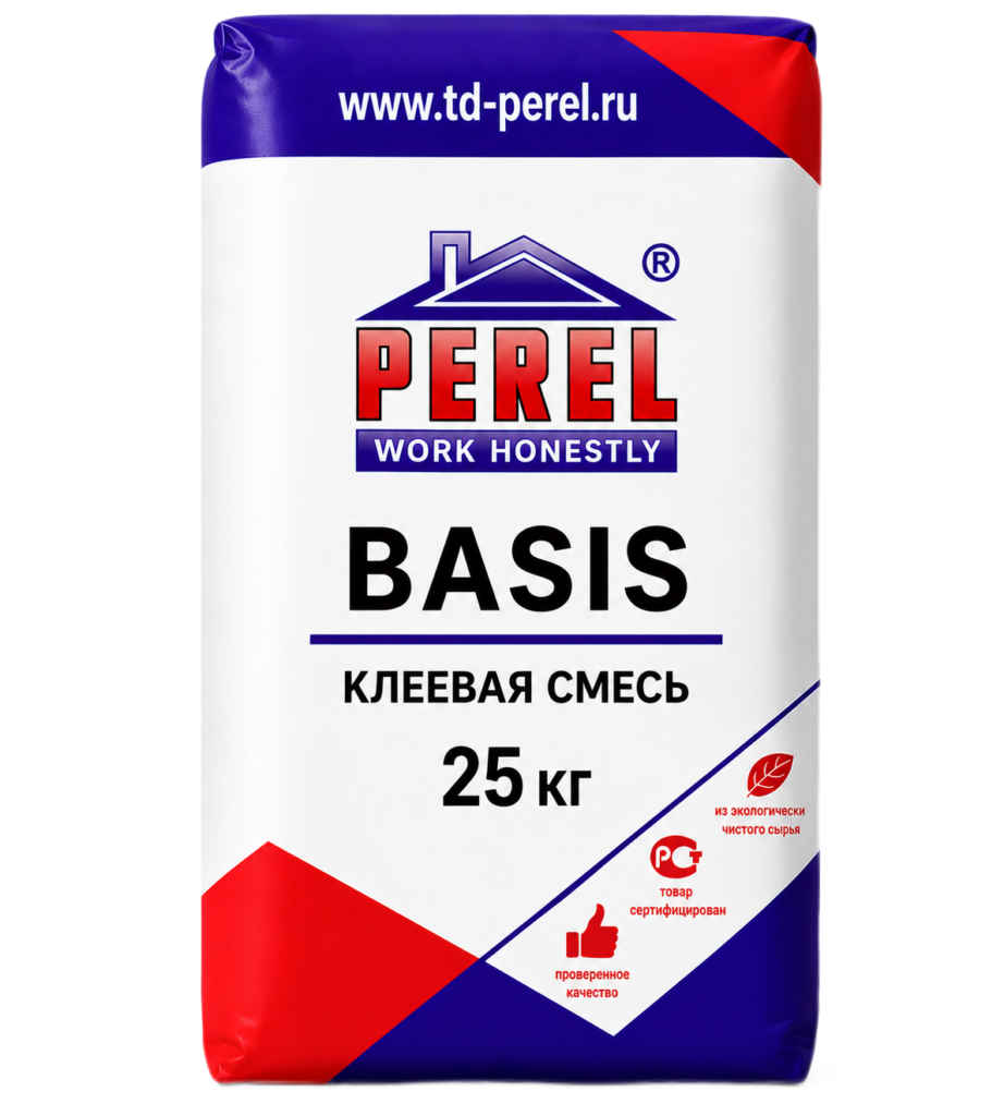 Клеевая смесь Perel BASIS C0 0311, 25 кг