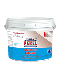 Фактурная краска Perel Struttura Interno, 16 кг